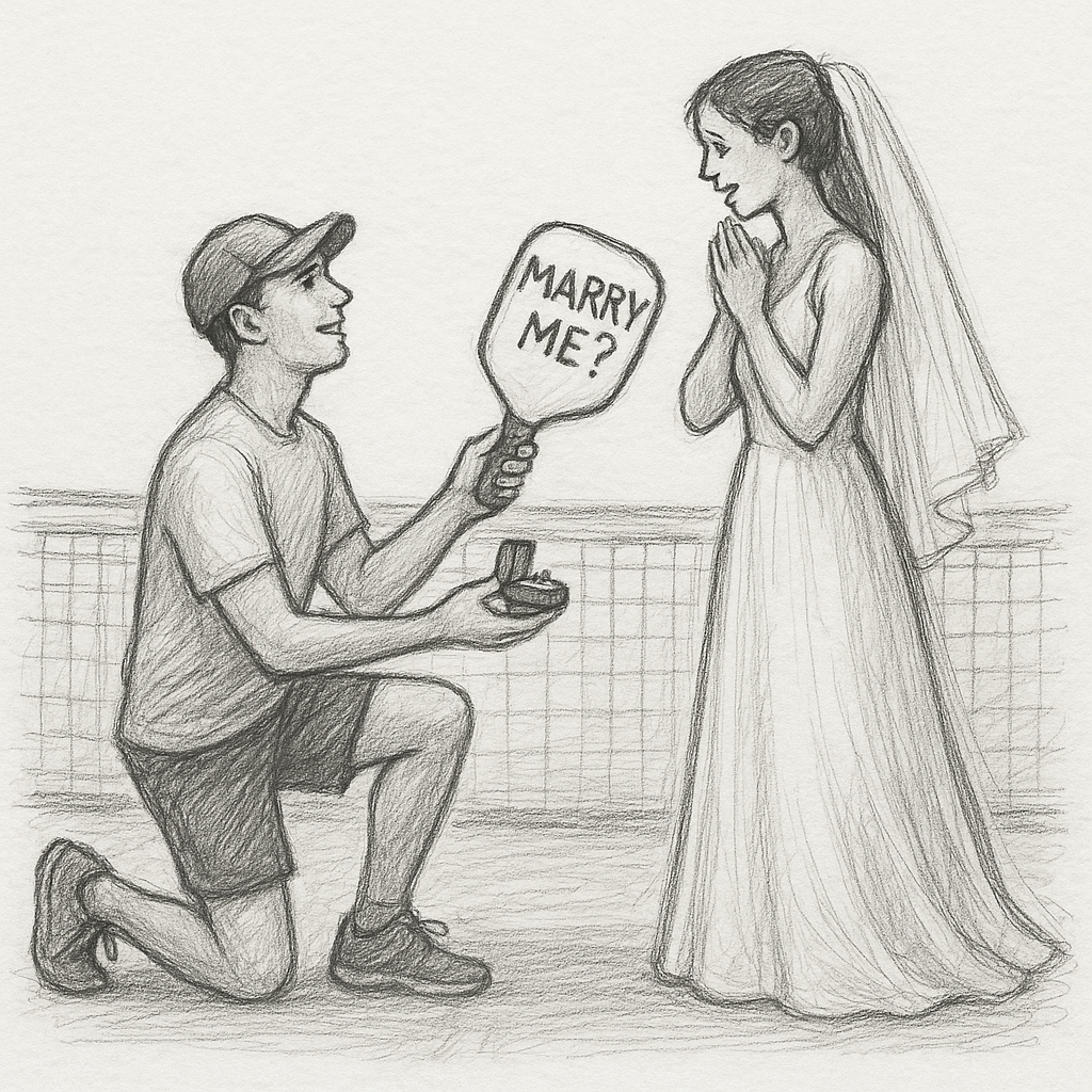 Custom Proposal Painting by Mom